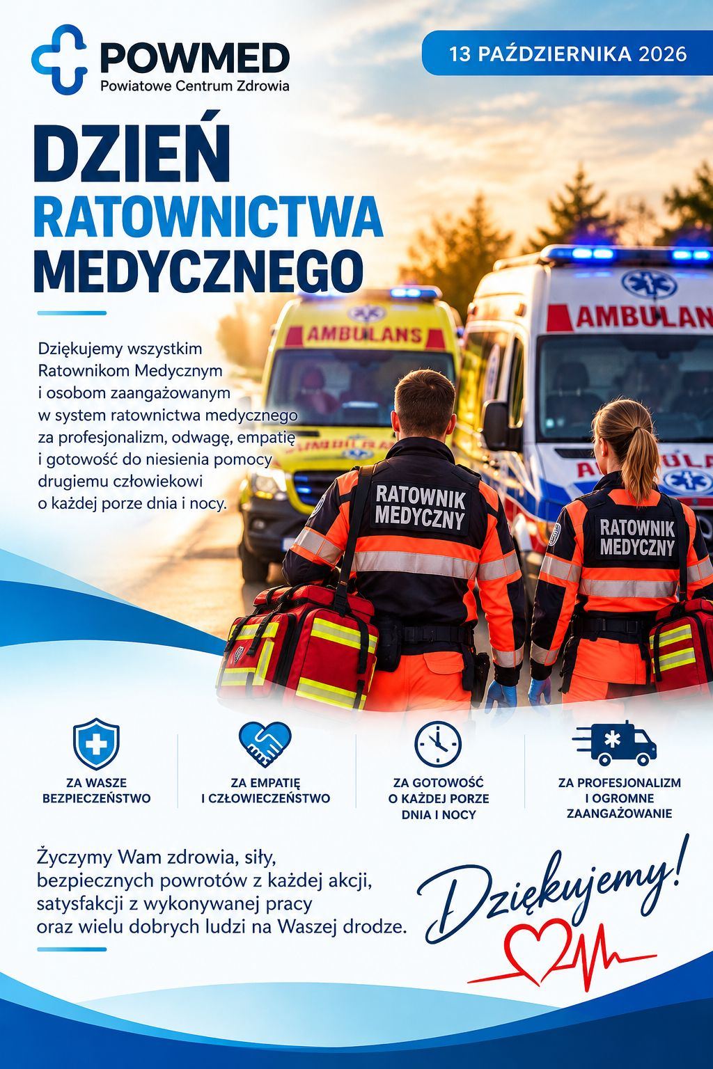 Dzień Ratownictwa Medycznego 13.10.2026